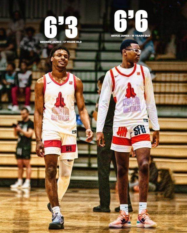 开云官网-詹皇15岁小儿子前景被看好！未来父子三人同战NBA？