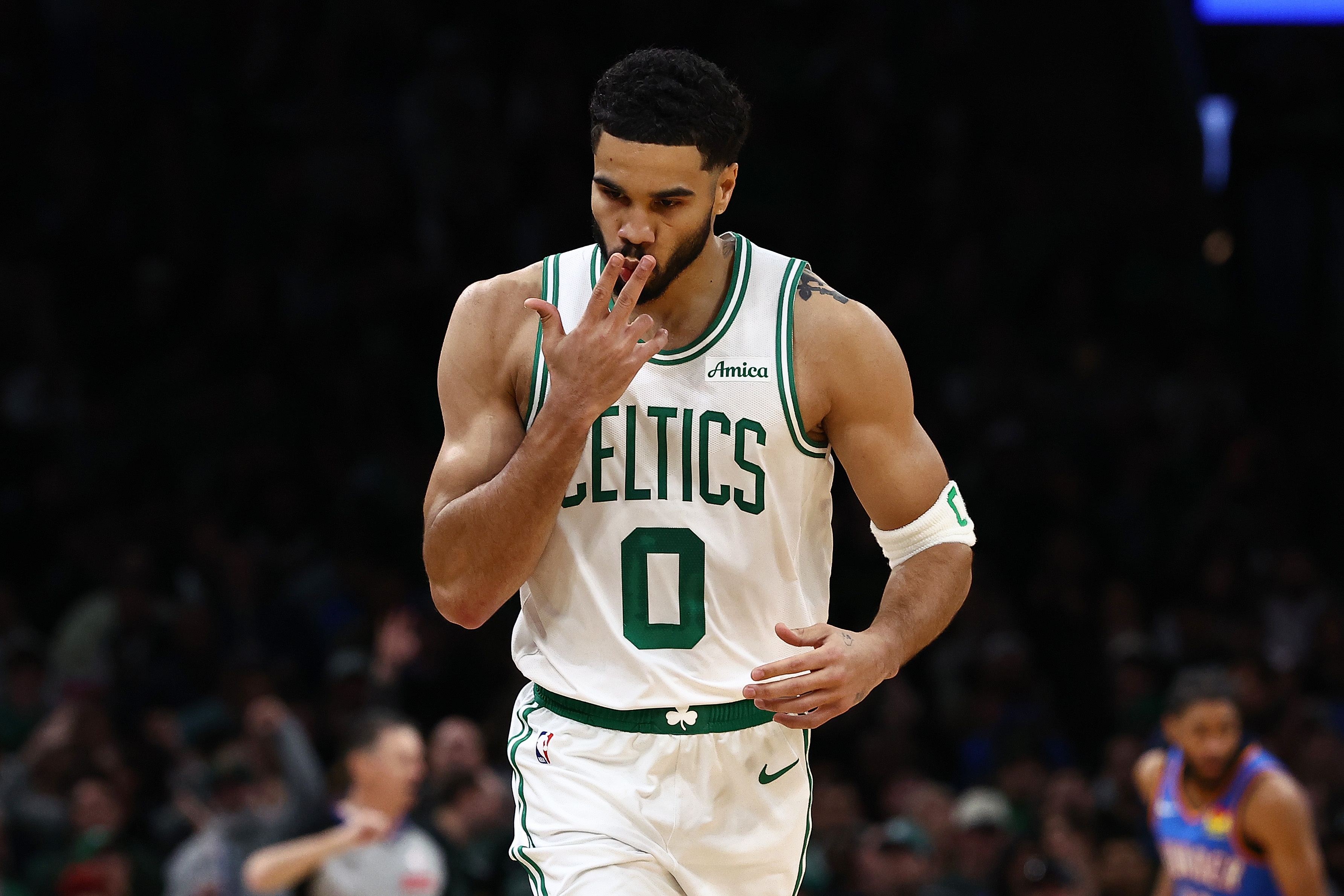 开云体育下载-塔图姆：这是我复出以来状态最好的一场 希望一场比一场更好